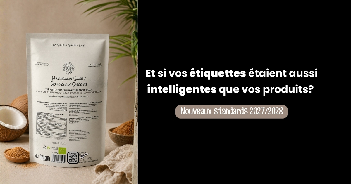 Codes 2D sur vos emballages : pourquoi anticiper la norme 2027/2028 dès maintenant ?